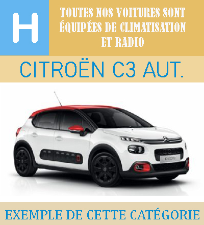 Voitures automatiques Groupe H à Málaga