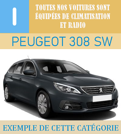 Voiture familiale de location à Málaga – Groupe I